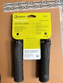 Manopole MTB Ergon GE1 Evo Slim Nere - Ottime cond