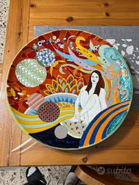 Piatto in ceramica di vietri