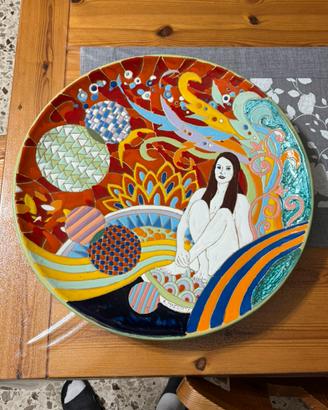 Piatto in ceramica di vietri