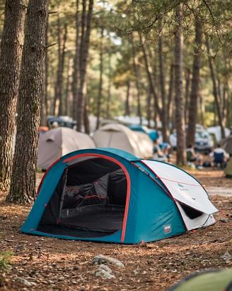 Tenda quechua 2 seconds 3 persone fresh & black xl