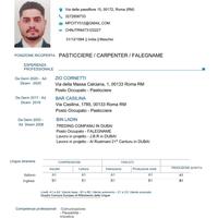 Lavoro come pasticcerie e falegname