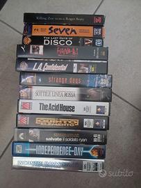 Lotto 12 VHS Film Vari – Collezione Cinema Cult