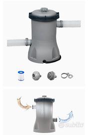 pompa di filtraggio Bestway incluso filtri piscina
