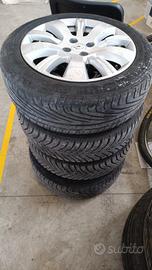 cerchi e gomme 16" per Renault Clio4 