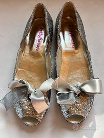 Scarpe ballerine spuntate brilla brilla