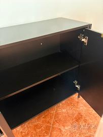 Mobile con due ante e ripiani interni