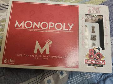 Monopoly Edizione Speciale  '80  Anniversario  