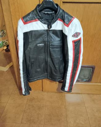 Giacca moto pelle M-Tech tg. 48