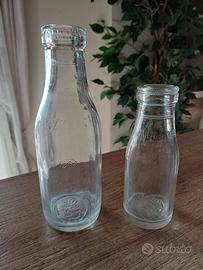 Bottiglie latte vintage
