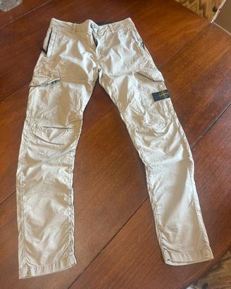 Pantaloni cargo junior stone island
