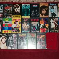 Videocassette originali varie VHS musica