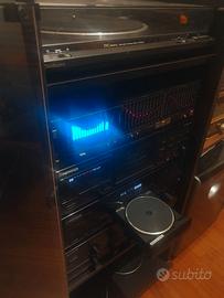IMPIANTO DOPPIO PIATTO EQUALIZZATORE  BLUETOOTH