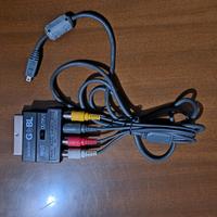 cavetto audio video  e adattatore Presa SCART