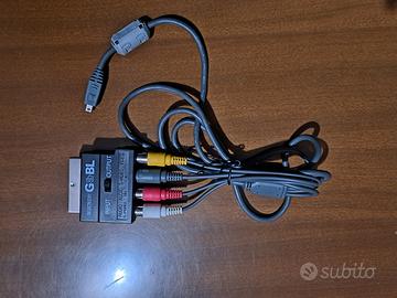 cavetto audio video  e adattatore Presa SCART