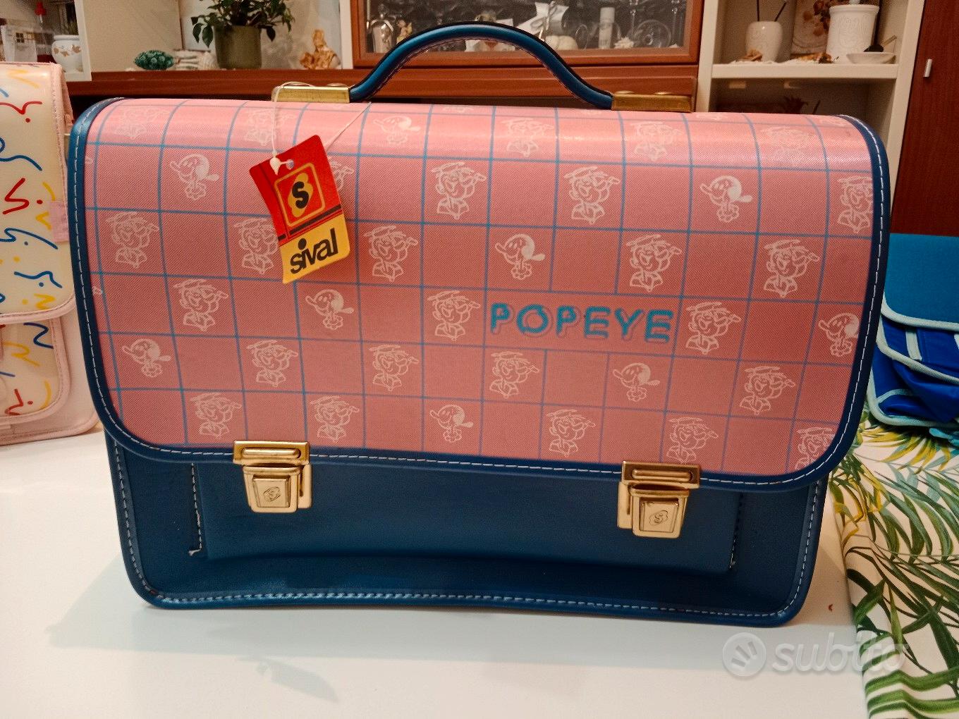 Cartella vintage con bretelle store