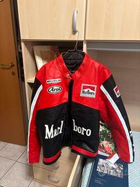 Giacca Marlboro vintage indossata da Salmo
