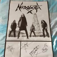 Necrodeath poster  metal death trash black