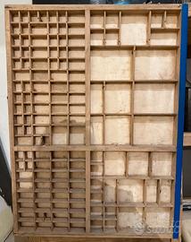 Cassetti da tipografo