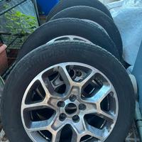 Cerchi in lega e gomme jeep renegade