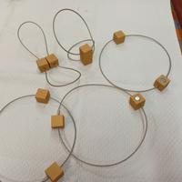 N. 5 FERMATENDA CALAMITATI CAVAGNA COLORE ORO