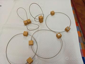 N. 5 FERMATENDA CALAMITATI CAVAGNA COLORE ORO