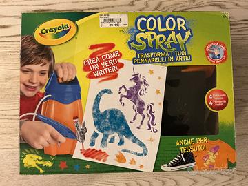 Color spray e laboratorio delle tempere