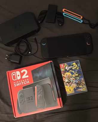 Nintendo Switch 2 con Splatoon 3