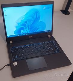 Acer 14" i5 10210U W.11 25h2 batteria OK