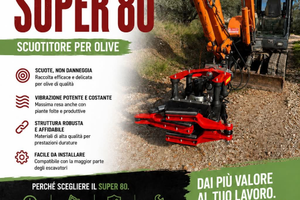 Scuotitore per olive 