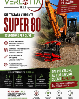 Scuotitore per olive 