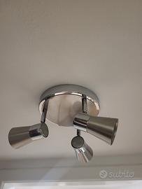 Lampadario 3 faretti
