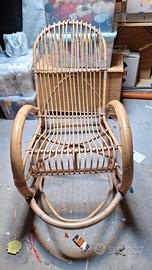 2 poltrone in vimini