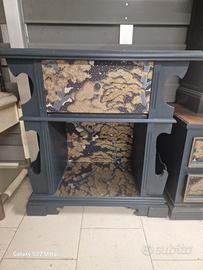 porta tv con porta riviste