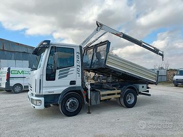 Camion Iveco 75E15K Tector Gru/Rib