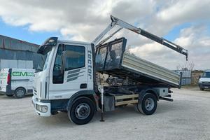 Camion Iveco 75E15K Tector Gru/Rib