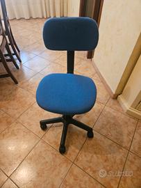 poltrona con rotelle 