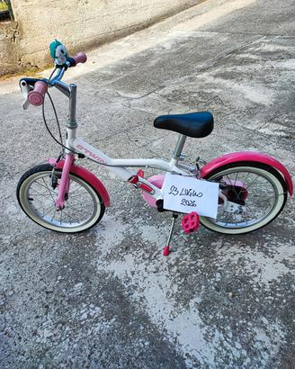 bicicletta bambina misura 16 pari al nuovo 
