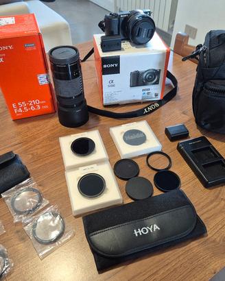 Fotocamera Sony A5100 kit + accessori come in foto