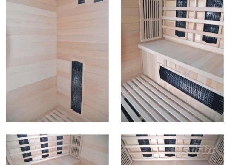 Sauna infrarossi 4 posti nuova mai usata Giardino e Fai da te In