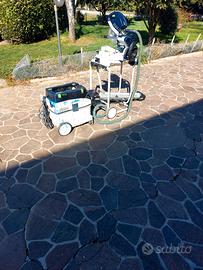 TRONCATRICE con Aspiratore