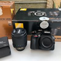 Nikon d3300 + nikkor 18-105 + sigma 10-20