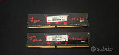 RAM G.Skill F4-3200C16D-16GIS Aegis 16GB Kit 2x8GB