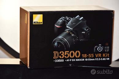 NIKON D 3500 18-55 SIGILLATA NUOVA