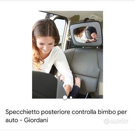 Specchietto posteriore controlla bimbi