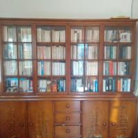 Libreria antica dipinta a mano