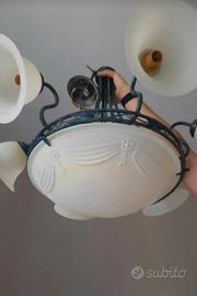 lampadario e lampade da comodino