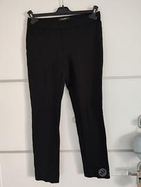 Pantaloni Chiara Dalba neri con strass Taglia 44