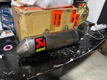 Scarico akrapovic ktm 450 exc-f 17-19 monta