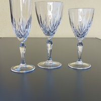 Set bicchieri cristallo