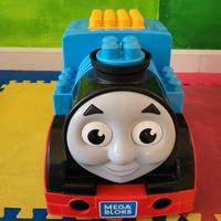 Trenino Thomas Mega Bloks + costruzioni 